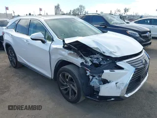 2019 Lexus RX 350L Premium z VIN JTJGZKCA6K2012999, wystawiony jako IAAI lot #41637415 z przebiegiem 54 741 mil mil oraz . Historia ofert i sprzedaży dostępna na DreamBid. Obrazek 1.