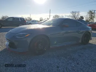 2024 Nissan Z Nismo with VIN JN1BZ4CH0RM360854, listed as a Copart auction lot 45712705 with 24,237 mi miles and Salvage Title. Bid and sale history available at DreamBid. Image 1.