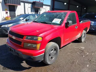 2005 Chevrolet Colorado Z85 with VIN 1GCCS148X58269189, listed as a IAAI auction lot 41641492 with 195,410 mi miles. Bid and sale history available at carsss.com. Image 2.