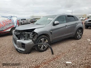 2022 Mitsubishi Outlander Sport ES with VIN JA4APUAU7NU006929, listed as a Copart auction lot 48774725 with 39,534 mi miles and Salvage Title. Bid and sale history available at carsss.com. Image 1.