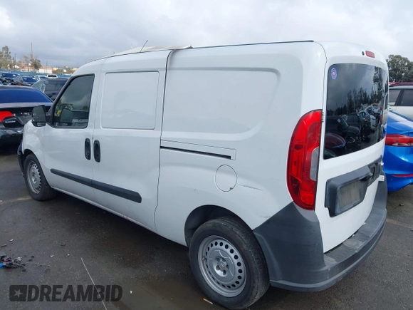 2016 Ram ProMaster City Cargo Tradesman with VIN ZFBERFAT8G6B33173, listed as a IAAI auction lot 41517912 with Not Provided miles. Bid and sale history available at carsss.com. Image 3.