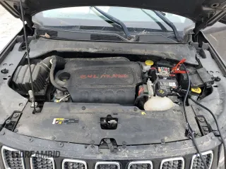2018 Jeep Compass Latitude with VIN 3C4NJCBB8JT287353, listed as a Copart auction lot 56069635 with 92,719 mi miles and Salvage title. Bid and sale history available at DreamBid. Image 12.