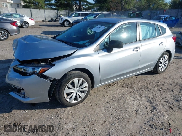2023 Subaru Impreza with VIN 4S3GTAB61P3721028, listed as a IAAI auction lot 41989168 with 13,274 mi miles and . Bid and sale history available at DreamBid. Image 17.