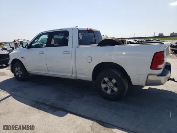 2019 Ram 1500 Classic SLT with VIN 1C6RR7TT9KS576678, listed as a Copart auction lot 53381545 with 105,671 mi miles and Clean Title. Bid and sale history available at carsss.com. Image 2.