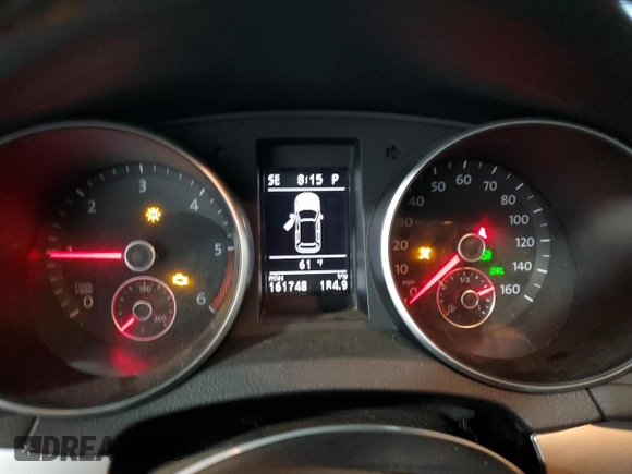 2011 Volkswagen Golf TDI z VIN WVWBM7AJ6BW067649, wystawiony jako Copart lot #63320564 z przebiegiem 161 748 mil mil oraz Szkoda całkowita • Salvage title. Historia ofert i sprzedaży dostępna na DreamBid. Obrazek 9.