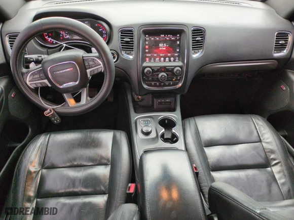 2017 Dodge Durango GT with VIN 1C4RDHDG9HC870082, listed as a Copart auction lot 83112904 with 120,510 mi miles and Salvage Title. Bid and sale history available at carsss.com. Image 8.