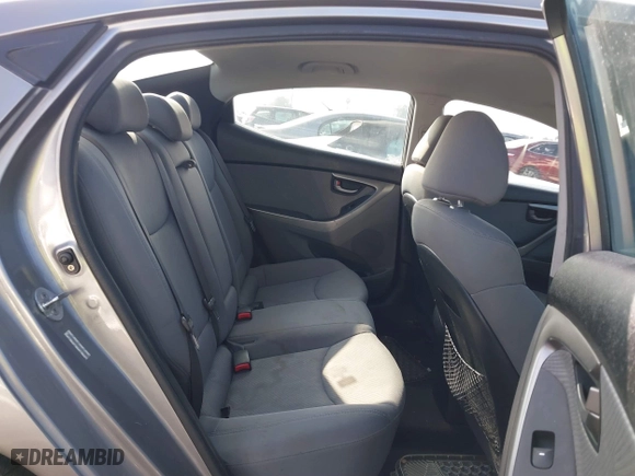 2011 Hyundai Elantra Ltd with VIN KMHDH4AE2BU081392, listed as a IAAI auction lot 41852296 with 224,524 mi miles. Bid and sale history available at carsss.com. Image 8.