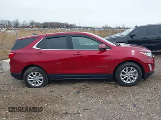 2018 Chevrolet Equinox LT z VIN 3GNAXJEV1JS554921, wystawiony jako IAAI lot #41967102 z przebiegiem 75 553 mil mil oraz . Historia ofert i sprzedaży dostępna na DreamBid. Obrazek 13.