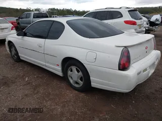 2001 Chevrolet Monte Carlo SS with VIN 2G1WX15K019138630, listed as a IAAI auction lot 41718889 with 115,191 mi miles. Bid and sale history available at carsss.com. Image 3.