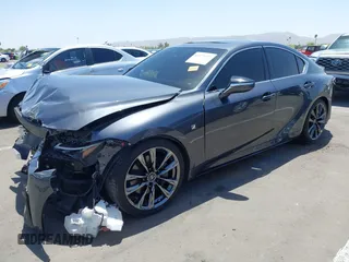 2021 Lexus IS 350 F Sport with VIN JTHGZ1B26M5037621, listed as a IAAI auction lot 42271422 with 42,719 mi miles and . Bid and sale history available at DreamBid. Image 2.