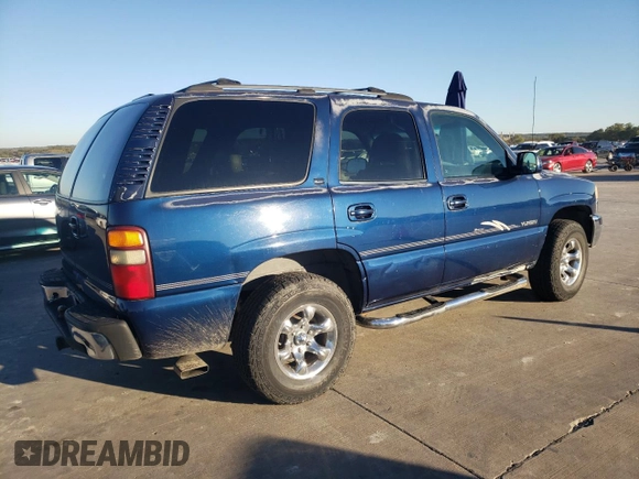 2000 GMC Yukon SLT with VIN 1GKEK13T9YJ205712, listed as a Copart auction lot 79182094 with 193,504 mi miles and Salvage Title. Bid and sale history available at carsss.com. Image 3.