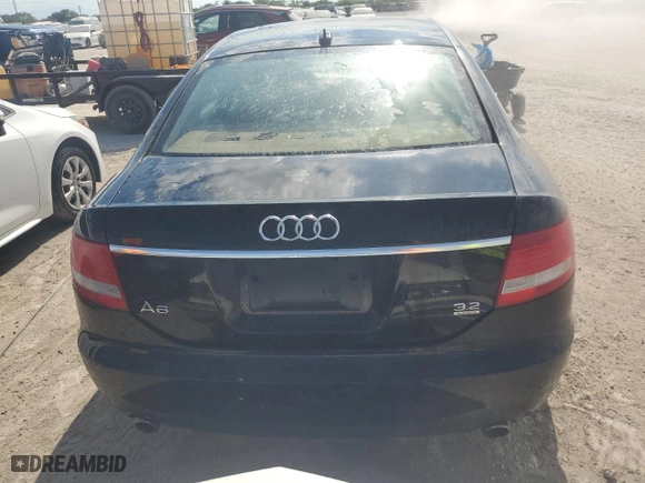 2005 Audi A6 with VIN WAUDG74F05N058864, listed as a Copart auction lot 79879954 with 88,925 mi miles and Salvage Title. Bid and sale history available at carsss.com. Image 6.