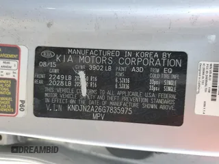 2016 Kia Soul with VIN KNDJN2A26G7835975, listed as a Copart auction lot 49931545 with 92,621 mi miles and Clean Title. Bid and sale history available at carsss.com. Image 12.