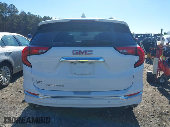 2020 GMC Terrain Denali with VIN 3GKALSEX4LL192743, listed as a IAAI auction lot 41223599 with 24,573 mi miles and . Bid and sale history available at DreamBid. Image 17.