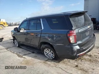 2021 Chevrolet Tahoe LT with VIN 1GNSKNKD2MR243205, listed as a Copart auction lot 61461115 with 109,782 mi miles and Salvage title. Bid and sale history available at DreamBid. Image 2.