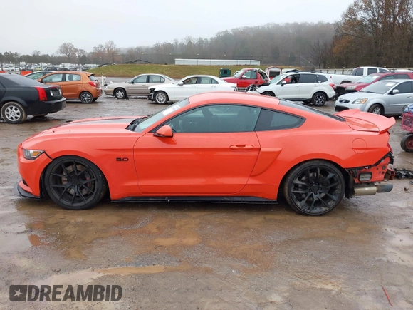 2016 Ford Mustang GT with VIN 1FA6P8CF1G5245008, listed as a IAAI auction lot 41105840 with 75,913 mi miles. Bid and sale history available at carsss.com. Image 14.