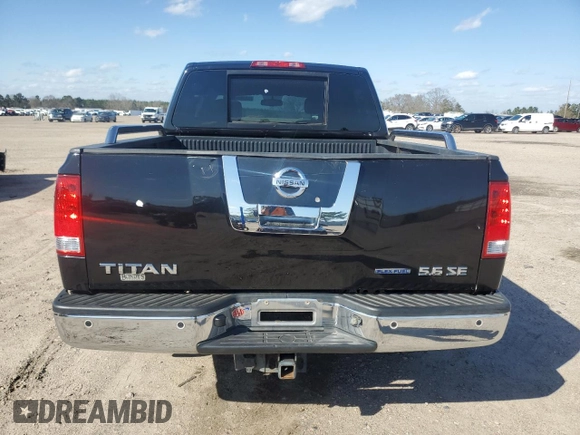 2010 Nissan Titan SE with VIN 1N6BA0ED4AN312650, listed as a Copart auction lot 47284915 with 266,394 mi miles and Salvage Title. Bid and sale history available at carsss.com. Image 6.