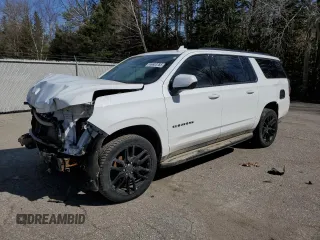 2021 Chevrolet Suburban LS with VIN 1GNSKBED3MR445156, listed as a Copart auction lot 46603765 with 151,675 mi miles and Salvage title. Bid and sale history available at DreamBid. Image 1.