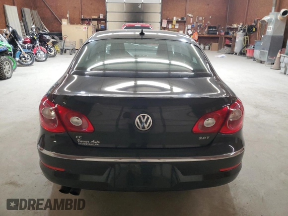 2012 Volkswagen CC Sport PZEV with VIN WVWMP7AN5CE501215, listed as a Copart auction lot 54117525 with 91,944 mi miles and Salvage Title. Bid and sale history available at carsss.com. Image 6.