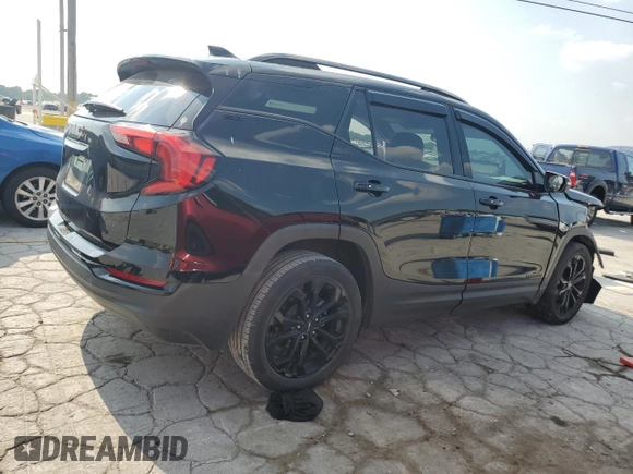 2021 GMC Terrain SLT with VIN 3GKALPEV6ML362999, listed as a Copart auction lot 59303575 with 34,979 mi miles and Salvage title. Bid and sale history available at DreamBid. Image 3.