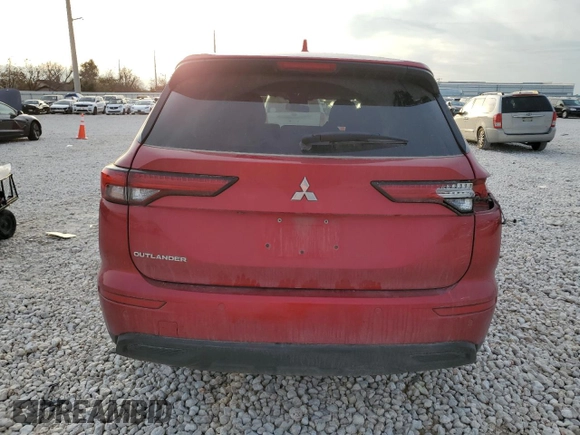 2023 Mitsubishi Outlander ES z VIN JA4J3TA86PZ010761, wystawiony jako Copart lot #84724844 z przebiegiem Nie podano mil oraz Szkoda całkowita • Salvage title. Historia ofert i sprzedaży dostępna na DreamBid. Obrazek 6.