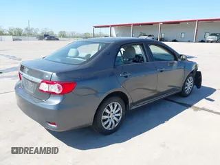 2012 Toyota Corolla L with VIN 2T1BU4EE9CC831743, listed as a IAAI auction lot 41870966 with 166,548 mi miles. Bid and sale history available at carsss.com. Image 4.