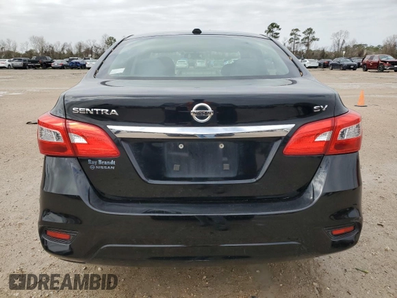2018 Nissan Sentra SV with VIN 3N1AB7AP4JL639203, listed as a Copart auction lot 47248575 with 133,748 mi miles and Salvage Title. Bid and sale history available at carsss.com. Image 6.