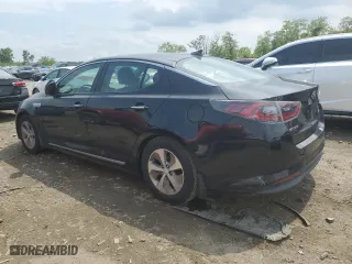 2016 Kia Optima Hybrid with VIN KNAGM4AD0G5096587, listed as a Copart auction lot 52695834 with 0 mi miles and Salvage Title. Bid and sale history available at carsss.com. Image 2.