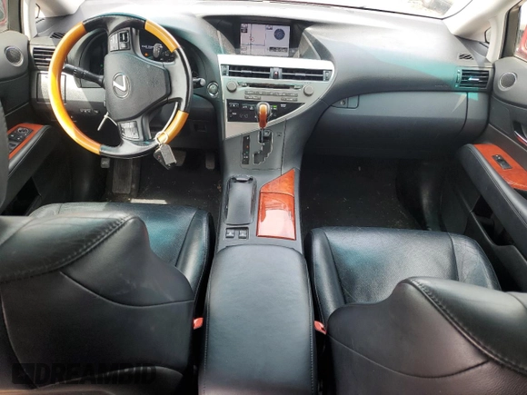 2011 Lexus RX 350 with VIN 2T2BK1BA3BC096841, listed as a Copart auction lot 55532455 with 77,644 mi miles and Salvage title. Bid and sale history available at DreamBid. Image 8.