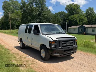 2014 Ford Econoline Cargo Commercial with VIN 1FTSE3EL5EDA40007, listed as a Copart auction lot 64664305 with 213,836 mi miles and Clean title. Bid and sale history available at DreamBid. Image 1.