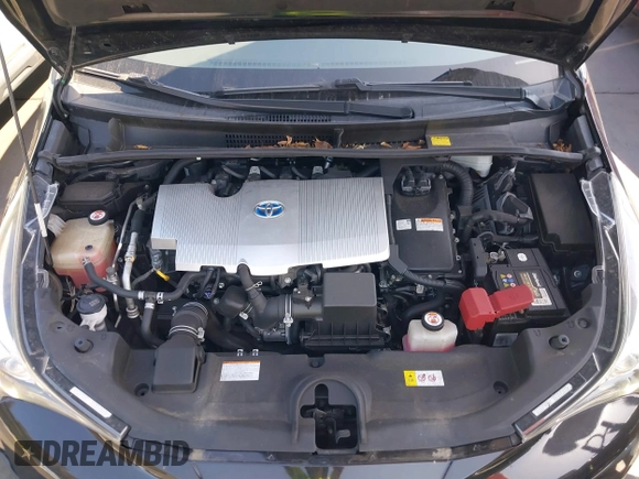 2017 Toyota Prius Two with VIN JTDKBRFU4H3541662, listed as a IAAI auction lot 42316969 with 84,815 mi miles and . Bid and sale history available at DreamBid. Image 10.