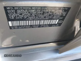 2016 Lexus IS 200t z VIN JTHBA1D22G5024481, wystawiony jako IAAI lot #42619073 z przebiegiem 93 125 mil mil oraz . Historia ofert i sprzedaży dostępna na DreamBid. Obrazek 9.