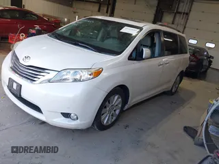 2011 Toyota Sienna XLE AAS with VIN 5TDYK3DC9BS091563, listed as a IAAI auction lot 41393689 with 229,663 mi miles and . Bid and sale history available at DreamBid. Image 2.