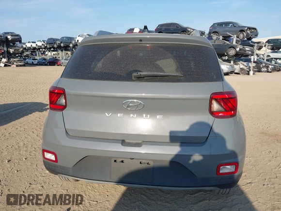 2022 Hyundai Venue SEL with VIN KMHRC8A39NU184906, listed as a IAAI auction lot 41486553 with 31,740 mi miles and . Bid and sale history available at DreamBid. Image 16.