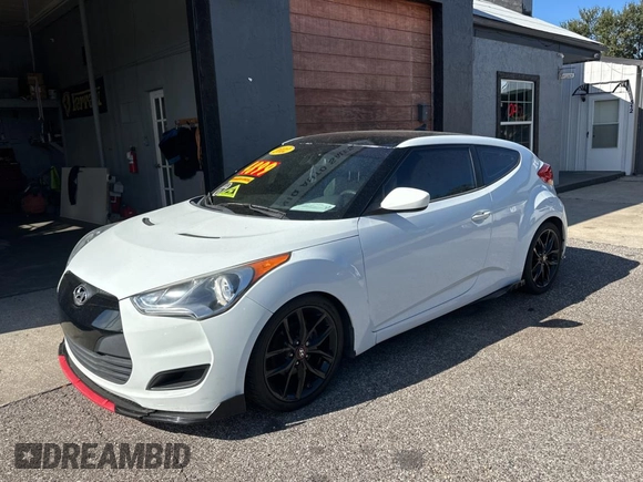 2012 Hyundai Veloster w/Gray Int with VIN KMHTC6AD6CU036826, listed as a Copart auction lot 88141445 with 169,498 mi miles and Clean title. Bid and sale history available at DreamBid. Image 2.