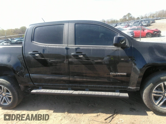 2020 Chevrolet Colorado 2WD Work Truck with VIN 1GCGSBEN7L1243070, listed as a IAAI auction lot 41890656 with 40,711 mi miles. Bid and sale history available at carsss.com. Image 13.