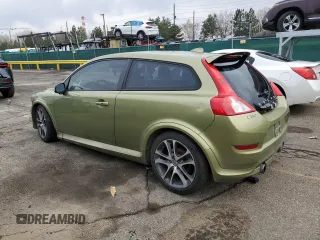 2011 Volvo C30 with VIN YV1672MK4B2222636, listed as a Copart auction lot 51153975 with 125,885 mi miles and Salvage Title. Bid and sale history available at carsss.com. Image 2.
