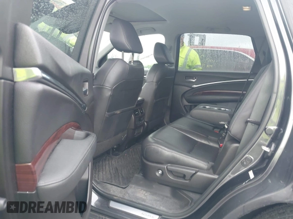 2016 Acura MDX with VIN 5FRYD3H23GB007677, listed as a IAAI auction lot 41586346 with 104,586 mi miles. Bid and sale history available at carsss.com. Image 8.