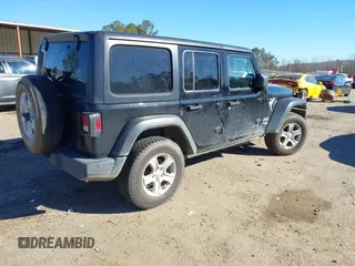 2020 Jeep Wrangler Unlimited Sport Altitude z VIN 1C4HJXDG0LW171400, wystawiony jako IAAI lot #41373446 z przebiegiem 82 113 mil mil oraz . Historia ofert i sprzedaży dostępna na DreamBid. Obrazek 4.