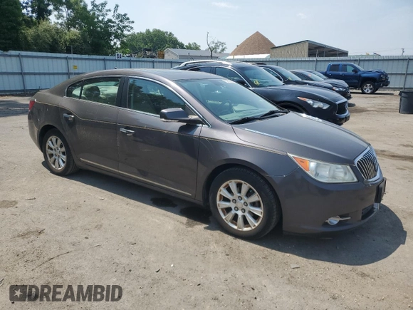 2013 Buick LaCrosse Leather with VIN 1G4GC5GR3DF195680, listed as a Copart auction lot 60869385 with 105,421 mi miles and Clean title. Bid and sale history available at DreamBid. Image 4.