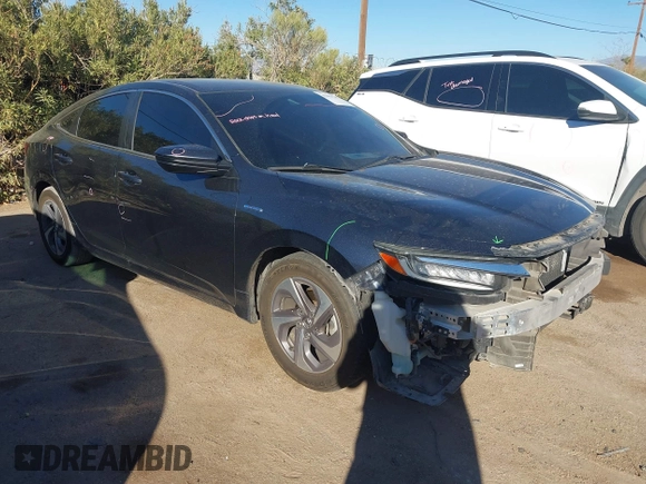 2019 Honda Insight LX z VIN 19XZE4F17KE003004, wystawiony jako IAAI lot #41657707 z przebiegiem 110 875 mil mil oraz . Historia ofert i sprzedaży dostępna na DreamBid. Obrazek 1.