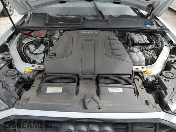 2022 Audi Q7 Premium Plus with VIN WA1LJBF73ND016522, listed as a Copart auction lot 47744775 with 42,778 mi miles and Salvage title. Bid and sale history available at DreamBid. Image 12.