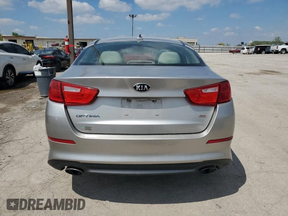 2014 Kia Optima LX с VIN 5XXGM4A79EG316248, выставлен на аукционе Copart как лот 56015475 с пробегом 167 779 миль миль и Чистый • Clean title. История ставок и продаж доступна на DreamBid. Изображение 6.