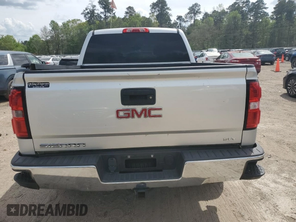 2015 GMC Sierra 1500 SLT with VIN 3GTU2VEC3FG452279, listed as a Copart auction lot 50274495 with 119,964 mi miles and Salvage Title. Bid and sale history available at DreamBid. Image 6.