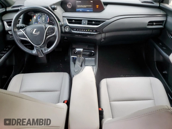 2020 Lexus UX 200 with VIN JTHX3JBH8L2021412, listed as a Copart auction lot 58896875 with 47,907 mi miles and Salvage title. Bid and sale history available at DreamBid. Image 8.