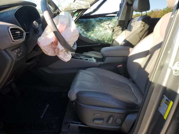 2019 Hyundai Santa Fe Ultimate with VIN 5NMS5CAD4KH041408, listed as a Copart auction lot 80168674 with 0 mi miles and Salvage Title. Bid and sale history available at carsss.com. Image 7.