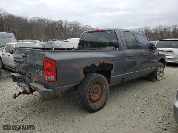 2003 Dodge Ram 1500 ST with VIN 1D7HU18D43S272280, listed as a Copart auction lot 48110485 with 191,372 mi miles and Salvage Title. Bid and sale history available at carsss.com. Image 3.