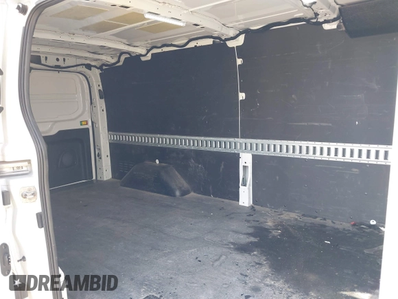 2023 Ford Transit Cargo with VIN 1FTBR1Y87PKA20405, listed as a IAAI auction lot 41907508 with 26,846 mi miles and . Bid and sale history available at DreamBid. Image 8.