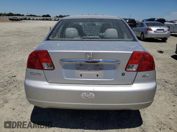 2003 Honda Civic EX with VIN 2HGES25753H528085, listed as a Copart auction lot 60356514 with Not Provided miles and Salvage Title. Bid and sale history available at DreamBid. Image 6.