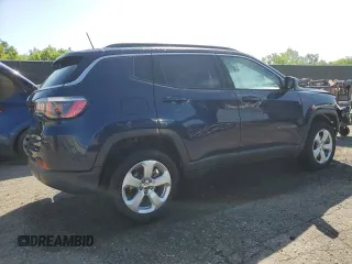 2020 Jeep Compass Latitude z VIN 3C4NJDBB2LT164611, wystawiony jako Copart lot #62141145 z przebiegiem 95 095 mil mil oraz Czysty tytuł • Clean title. Historia ofert i sprzedaży dostępna na DreamBid. Obrazek 3.